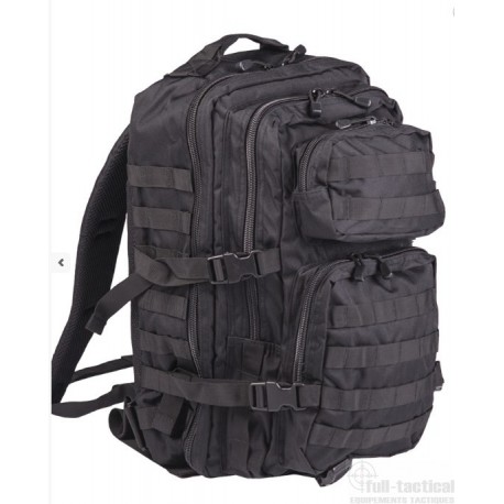 Sac à dos US Assault Pack grand noir