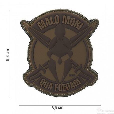 Patch Malo Mori marron