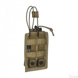 TAC POUCH 3 RADIO COYOTE