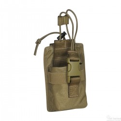 TAC POUCH 3 RADIO COYOTE