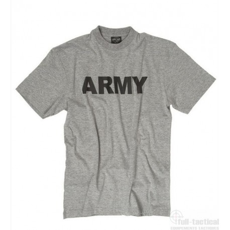 T-shirt ARMY gris 