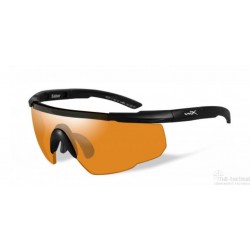 Lunettes de protection balistiques Rogue Comm tan écans fumé/incolore/orange