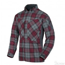 MBDU Flannel Shirt Ruby Plaid 