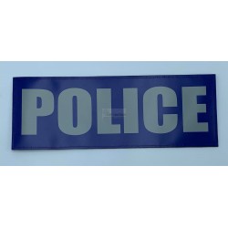 PATCH DORSAL POLICE BLEU