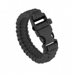 Bracelet de survie noir